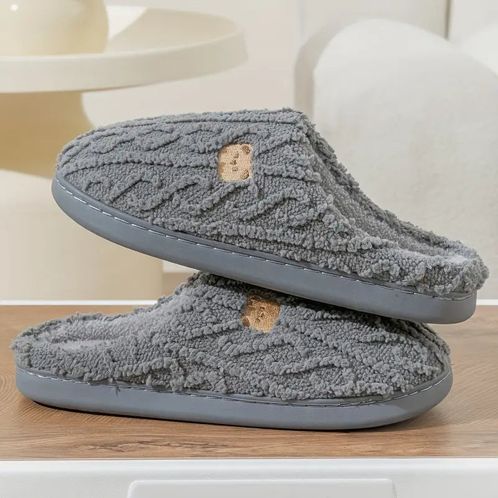 Womens Plush Slippers Soft Comfortable