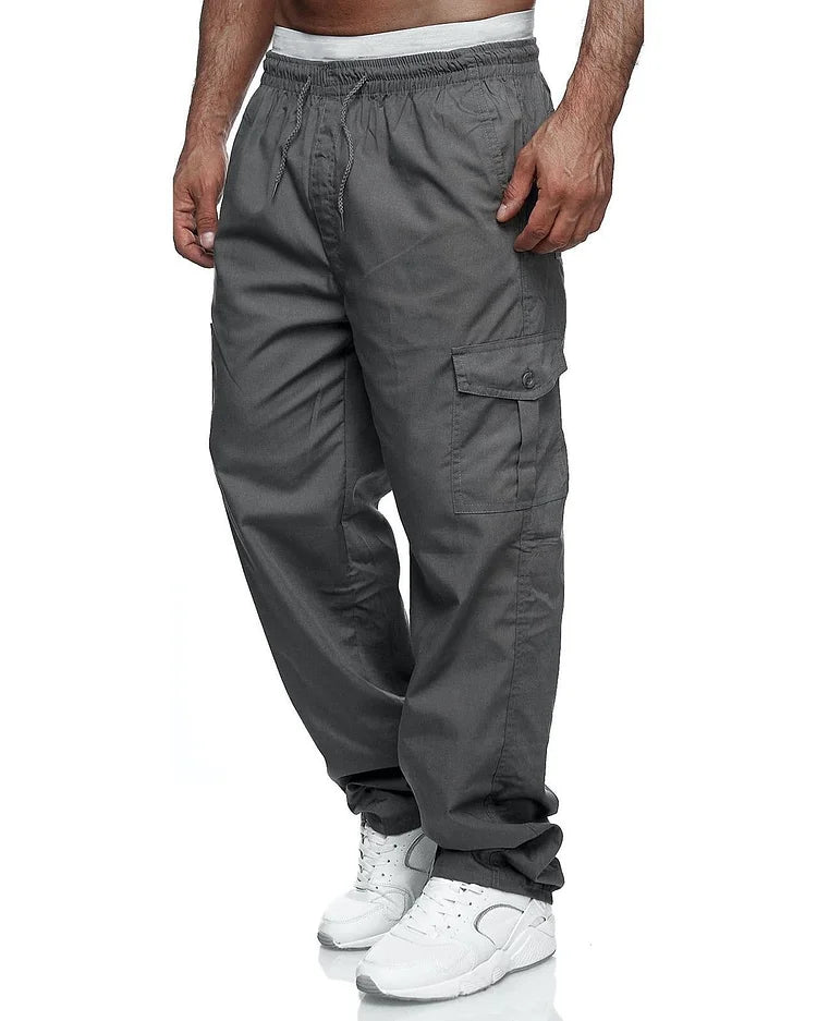 Mens Cargo Pants Relaxed Fit Outdoor