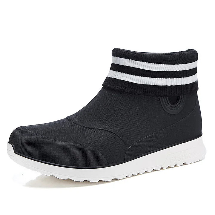 Unisex Waterproof Ankle Boots Slip-On
