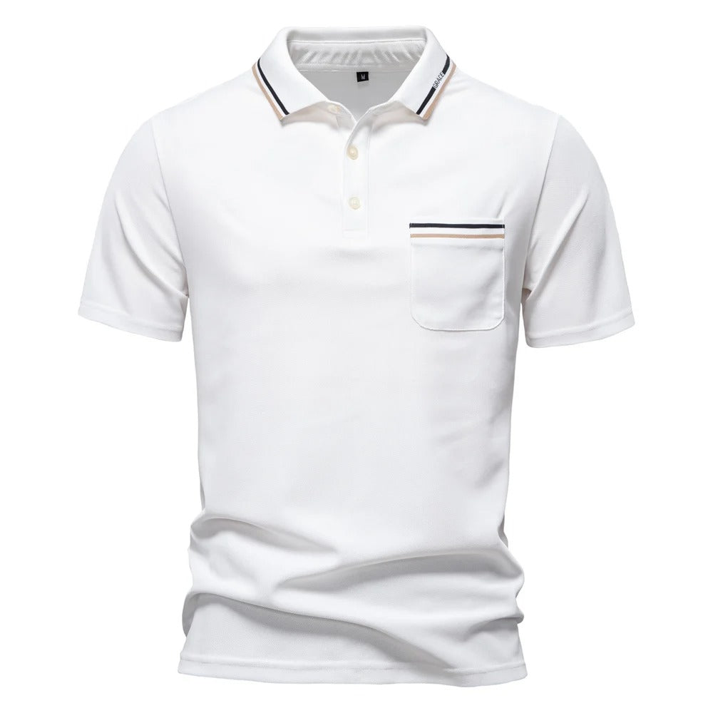 Mens Polo Shirt Classic Fit Cotton - BritishMode