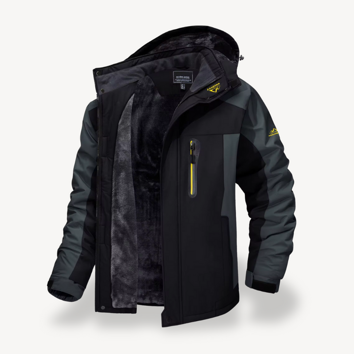 Mens Insulated Waterproof Jacket Regular Fit