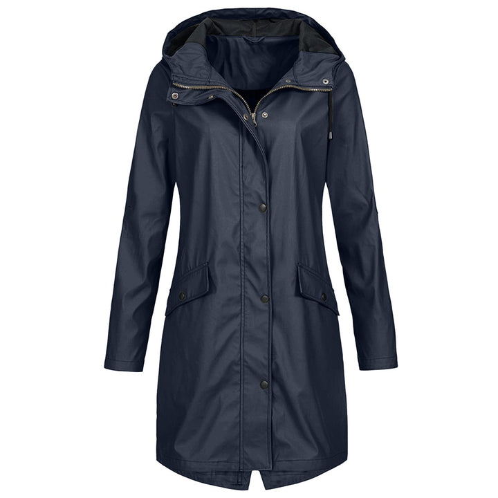 Womens Casual Hooded Jacket Relaxed Fit - BritishMode