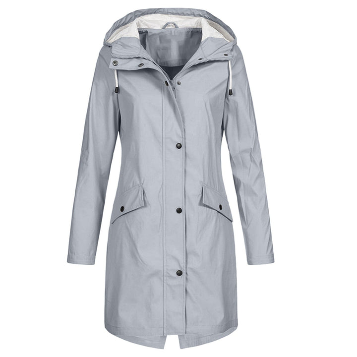Womens Casual Hooded Jacket Relaxed Fit