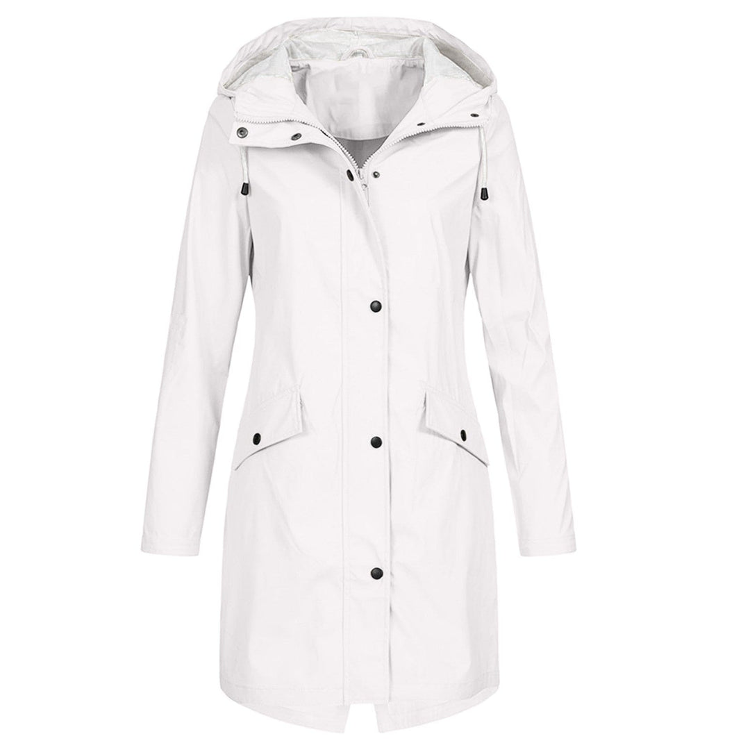 Womens Hooded Jacket Waterproof Lightweight Fit
