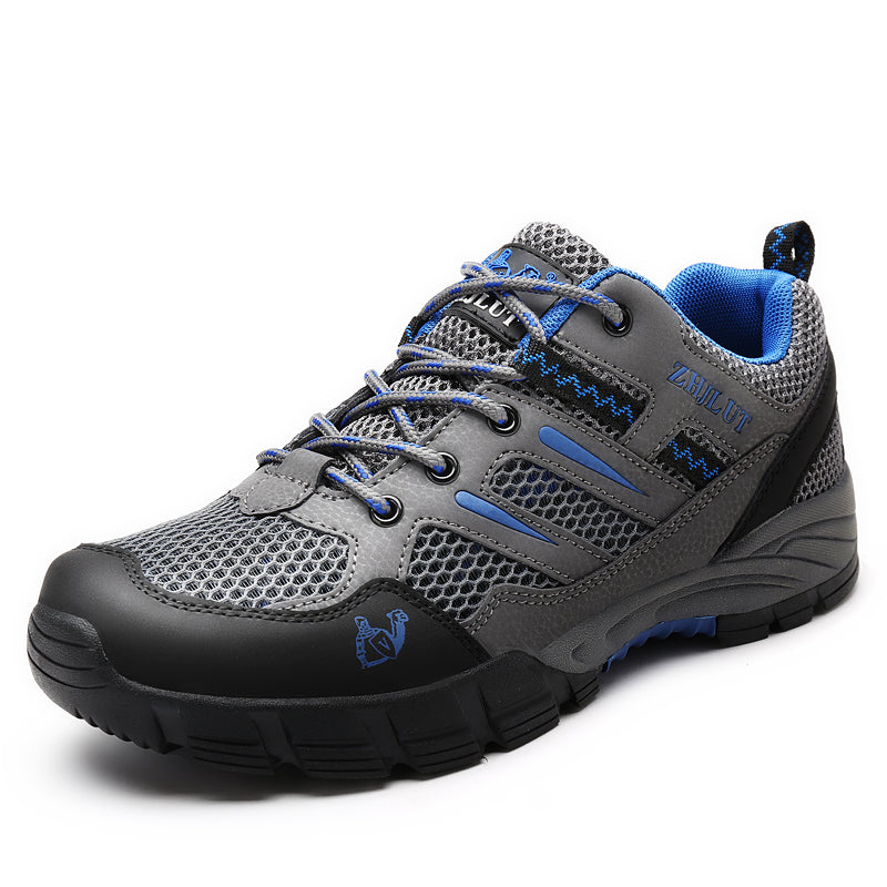 Mens Waterproof Hiking Shoes with Cushioned Tread Sole - BritishMode