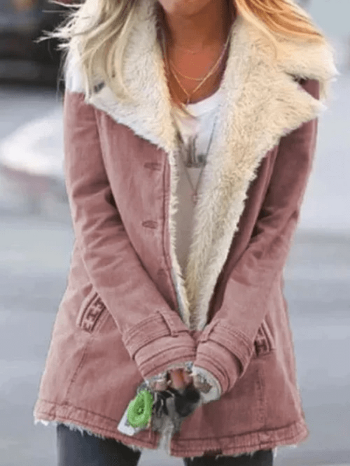 Womens Parka Coat Insulated Warm Fit