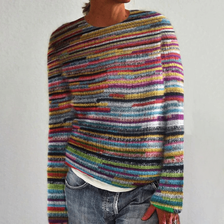 Womens Knit Sweater Cozy Fit Winter Style - BritishMode