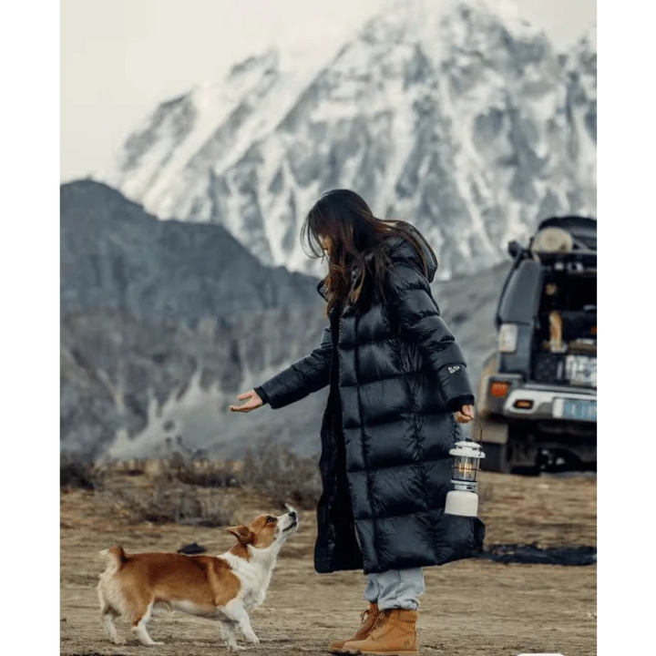 Womens Long Padded Jacket Insulated Winter Warm