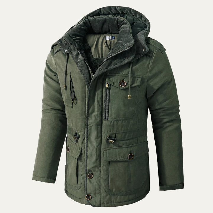 Mens Military Cargo Parka Heavy Duty Durable