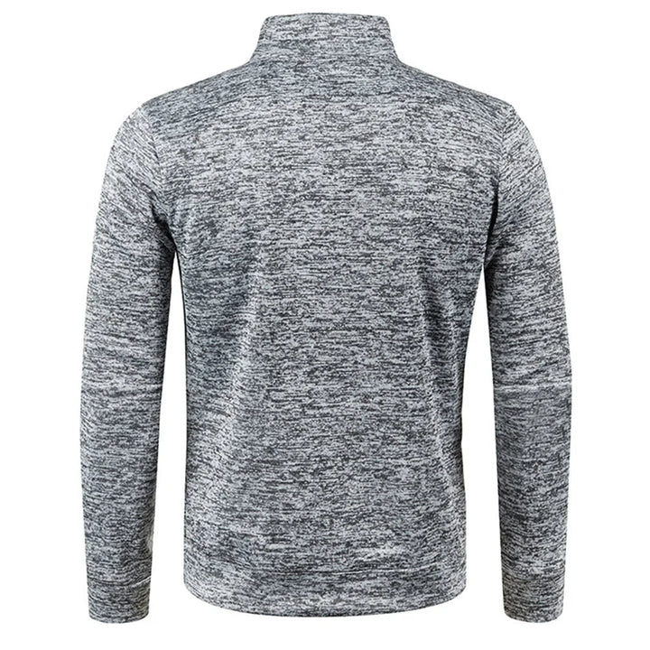 Mens Half Zip Fleece Pullover Jumper Casual Fit