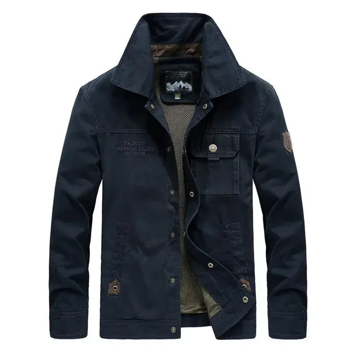 Mens Tactical Cargo Jacket Durable Explorer Style