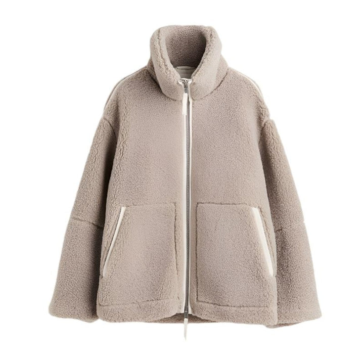 Womens Winter Coat Wool Blend Classic Fit - BritishMode