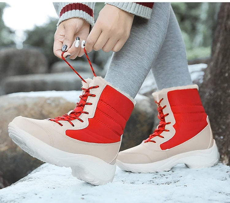 Unisex Winter Snow Boots Insulated Waterproof