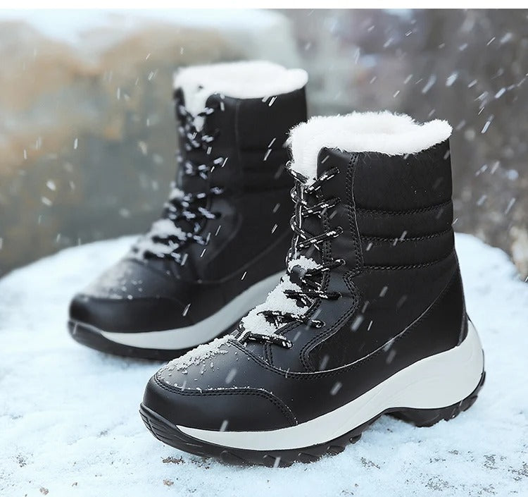 Unisex Winter Snow Boots Insulated Waterproof