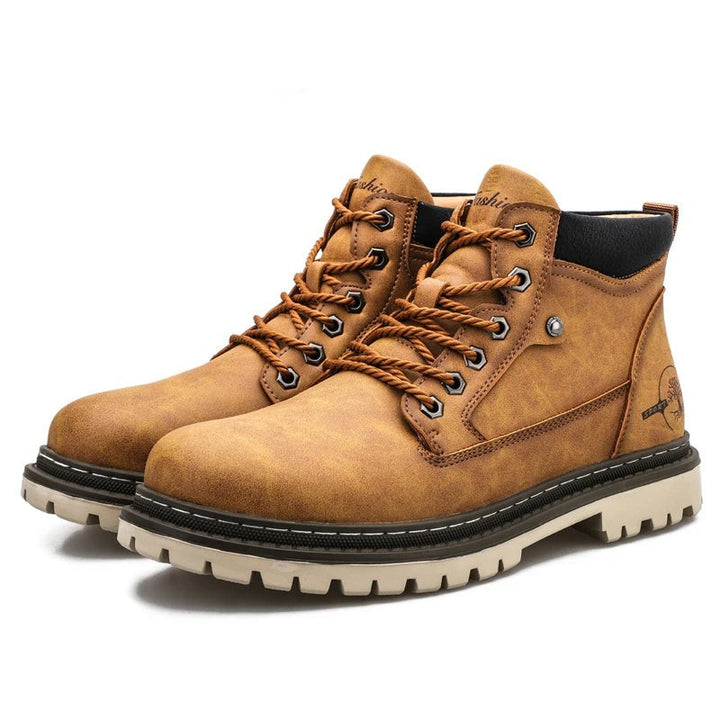 Unisex Casual Lace-Up Boots Durable Design