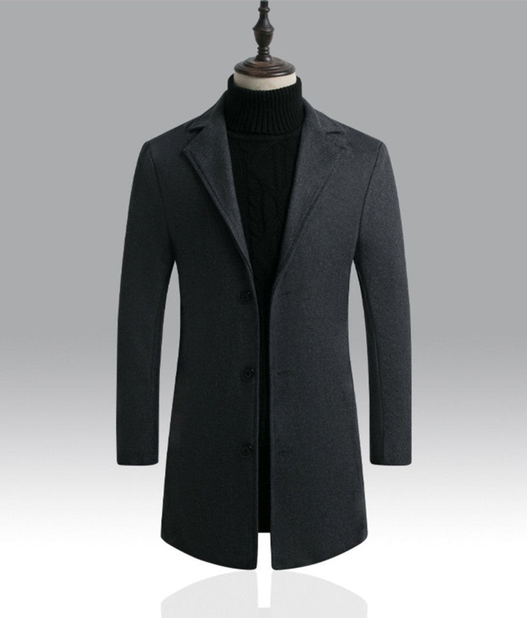 Womens Wool Pea Coat Warm Insulated Fit