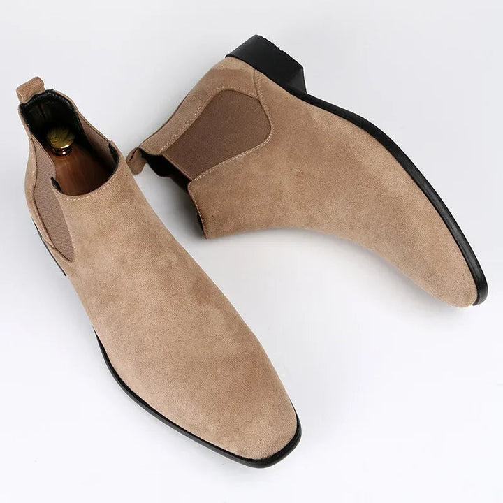 Unisex Casual Chelsea Boots Slip-On Style