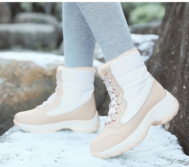 Unisex Winter Snow Boots Insulated Waterproof - BritishMode