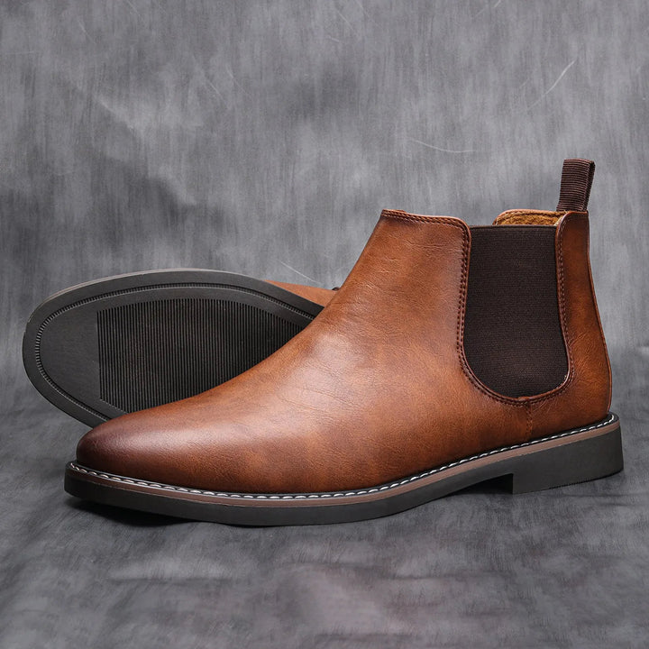 Mens Chelsea Boots Durable Leather
