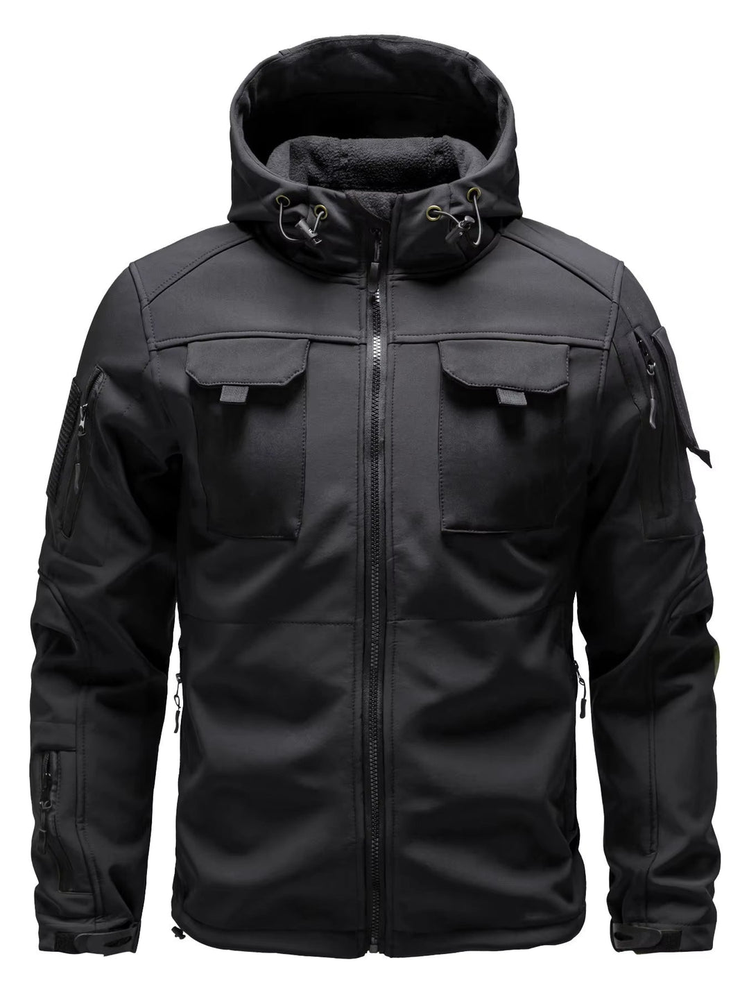 Mens Military Jacket Waterproof Multiple Pockets