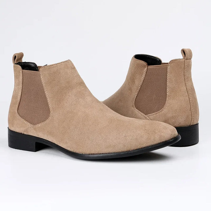Unisex Casual Chelsea Boots Slip-On Style