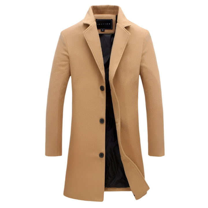 Womens Wool Pea Coat Warm Insulated Fit - BritishMode