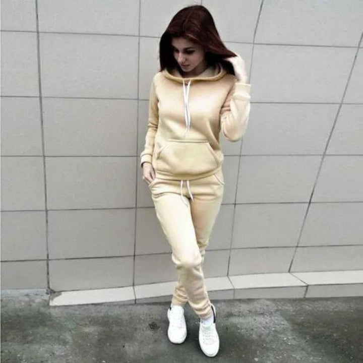 Womens Athletic Jogger Suit Classic Fit