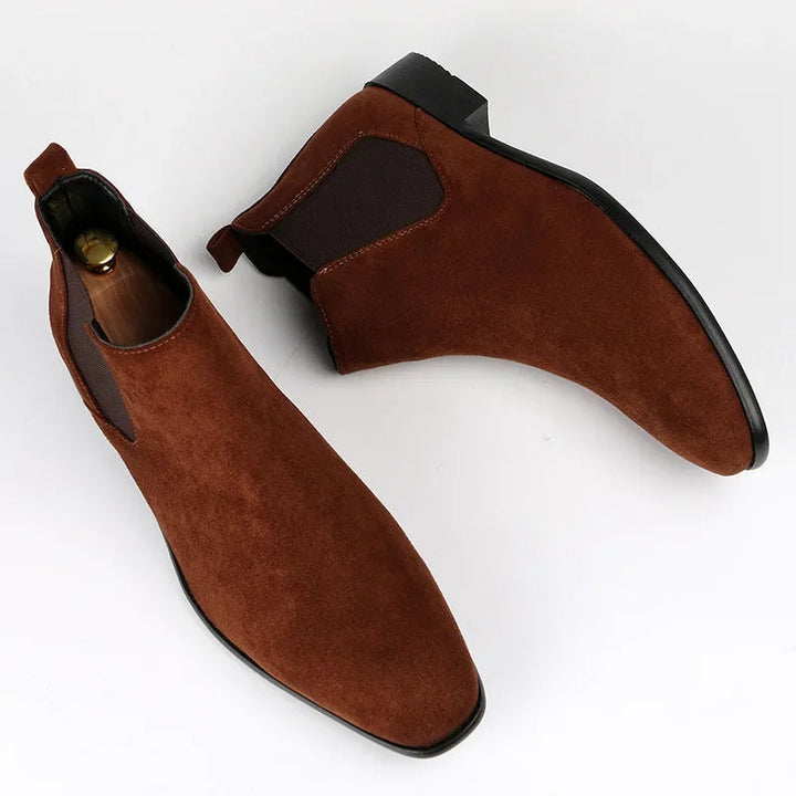 Unisex Casual Chelsea Boots Slip-On Style