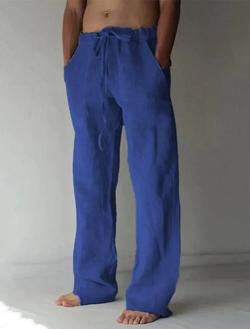 Mens Casual Pants Relaxed Fit Comfortable