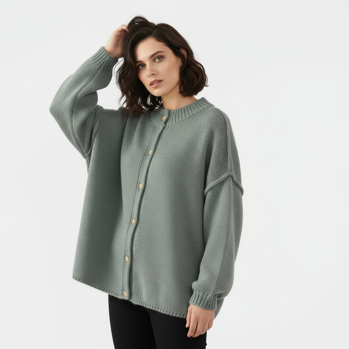 Womens Cardigan Sweater Open Front Cozy Fit