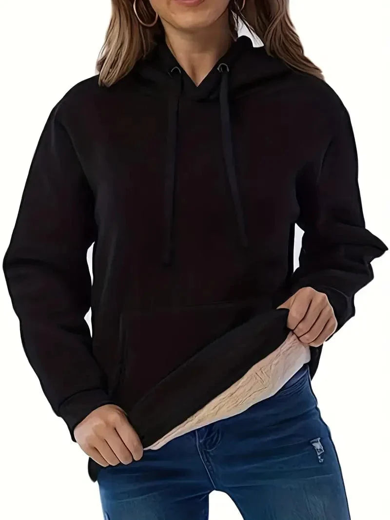 Mens Hooded Sweater Warm Knit Winter - BritishMode