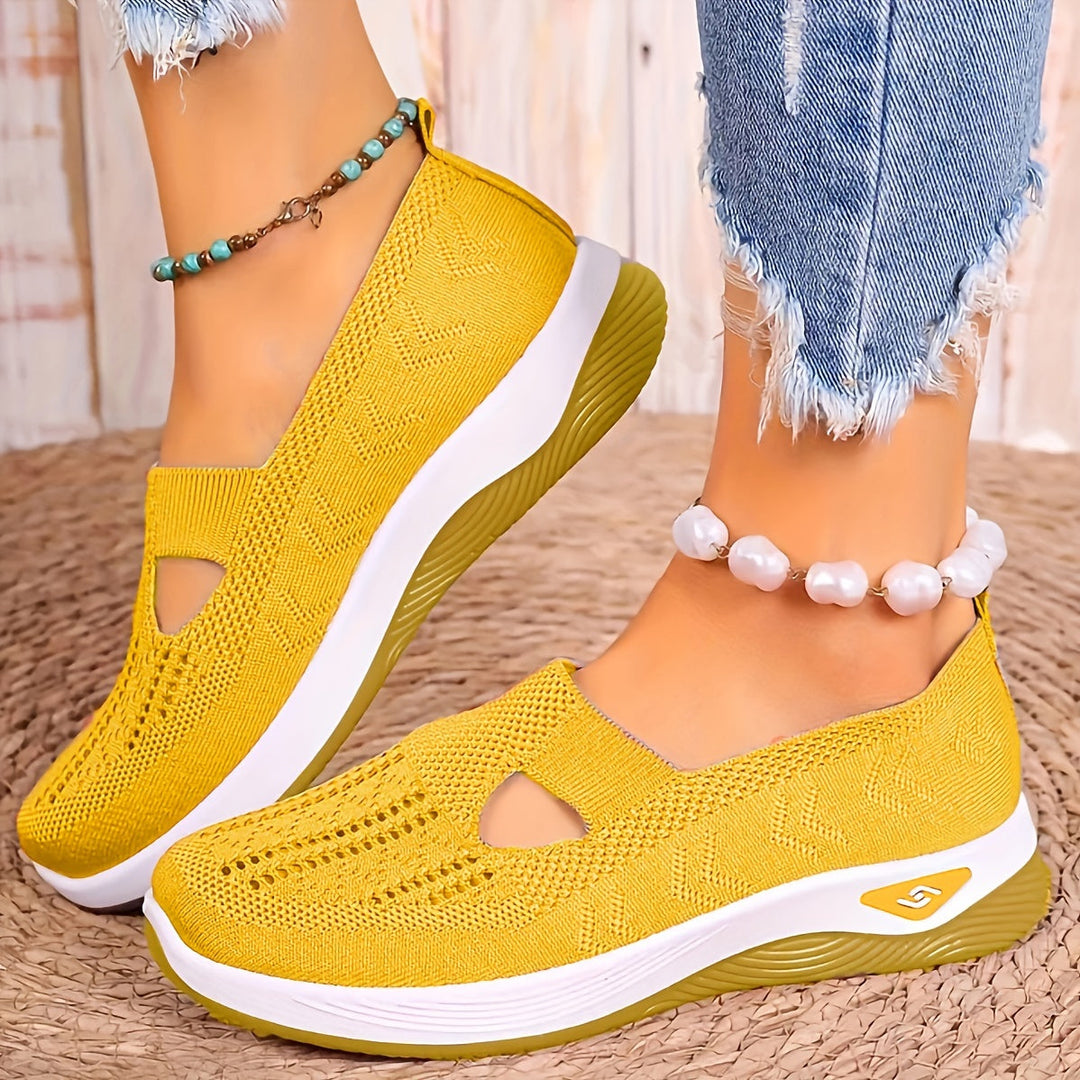 Womens Mesh Sneakers Comfortable Breathable Fit