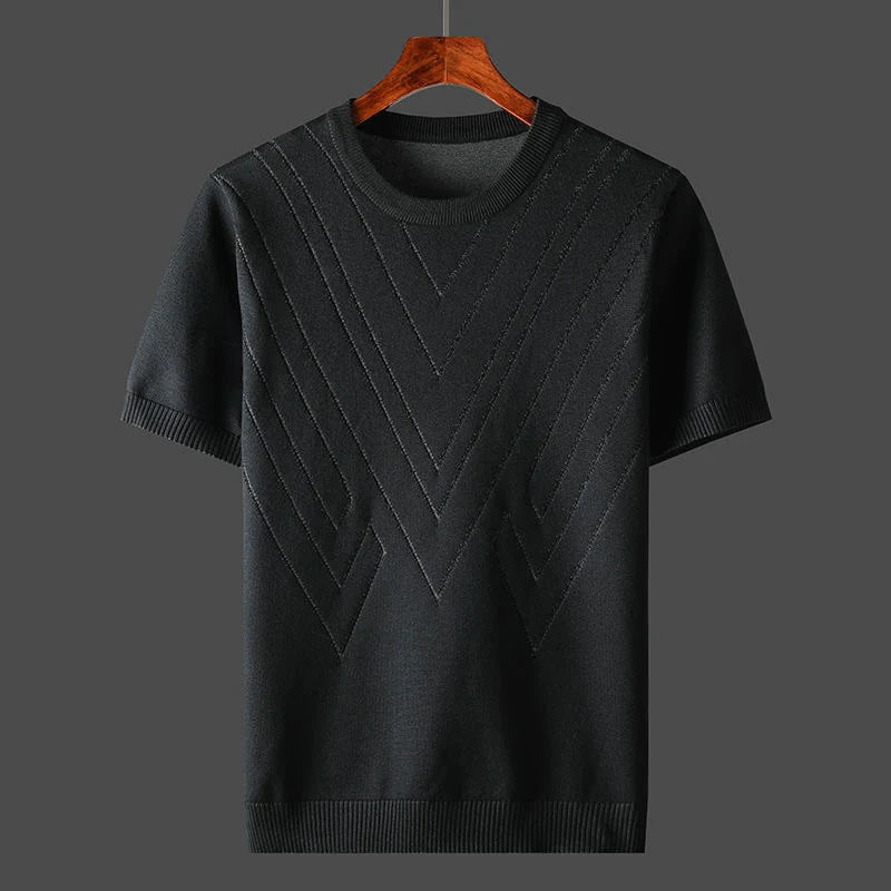 Mens Cashmere Knit Sweater Crewneck Soft