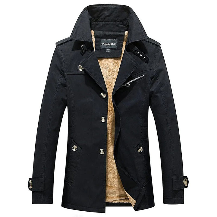 Mens Padded Jacket Warm Insulated Fit