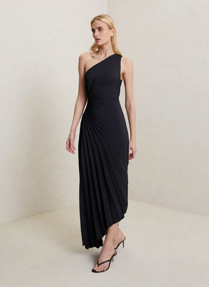 Womens Long Evening Dress Elegant Fit