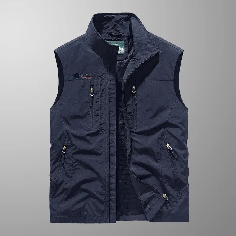 Mens Tactical Vest Lightweight Adventure Style
