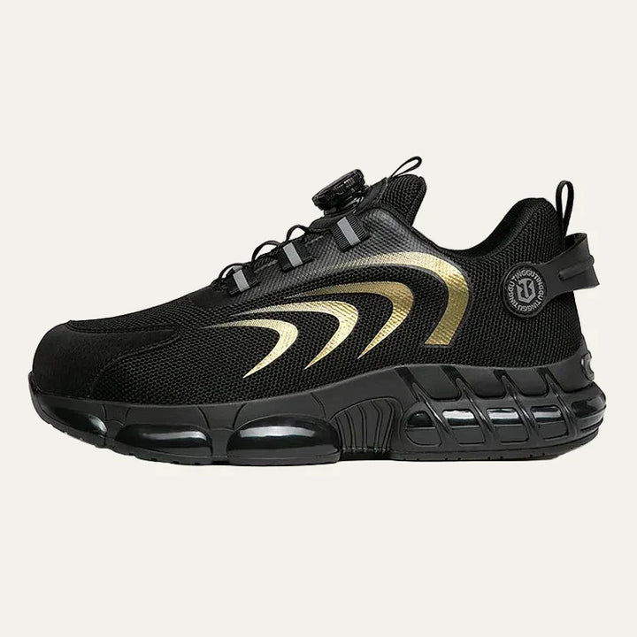 Mens Mesh Sneakers with Rotary Lacing System
