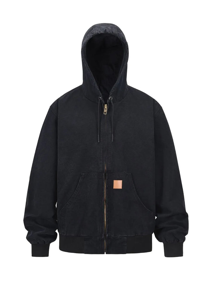 Unisex Hoodie Jacket Casual Fit Zipper