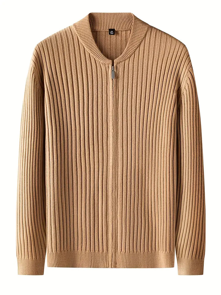 Mens Winter Sweater Crew Neck Warm Knit - BritishMode