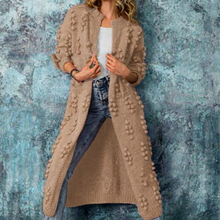 Womens Oversized Cardigan Sweater Open Front Cozy Fit