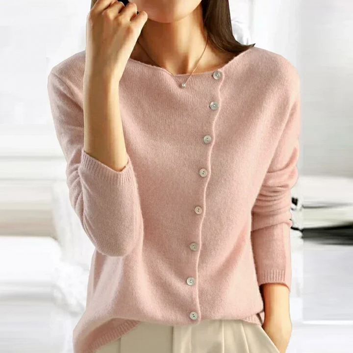 Womens Cardigan Soft Knit Relaxed Fit