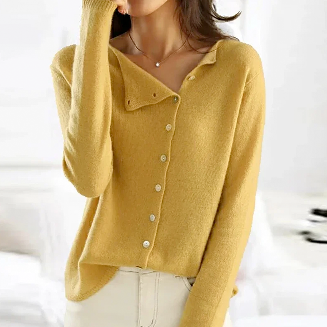 Womens Cardigan Soft Knit Relaxed Fit