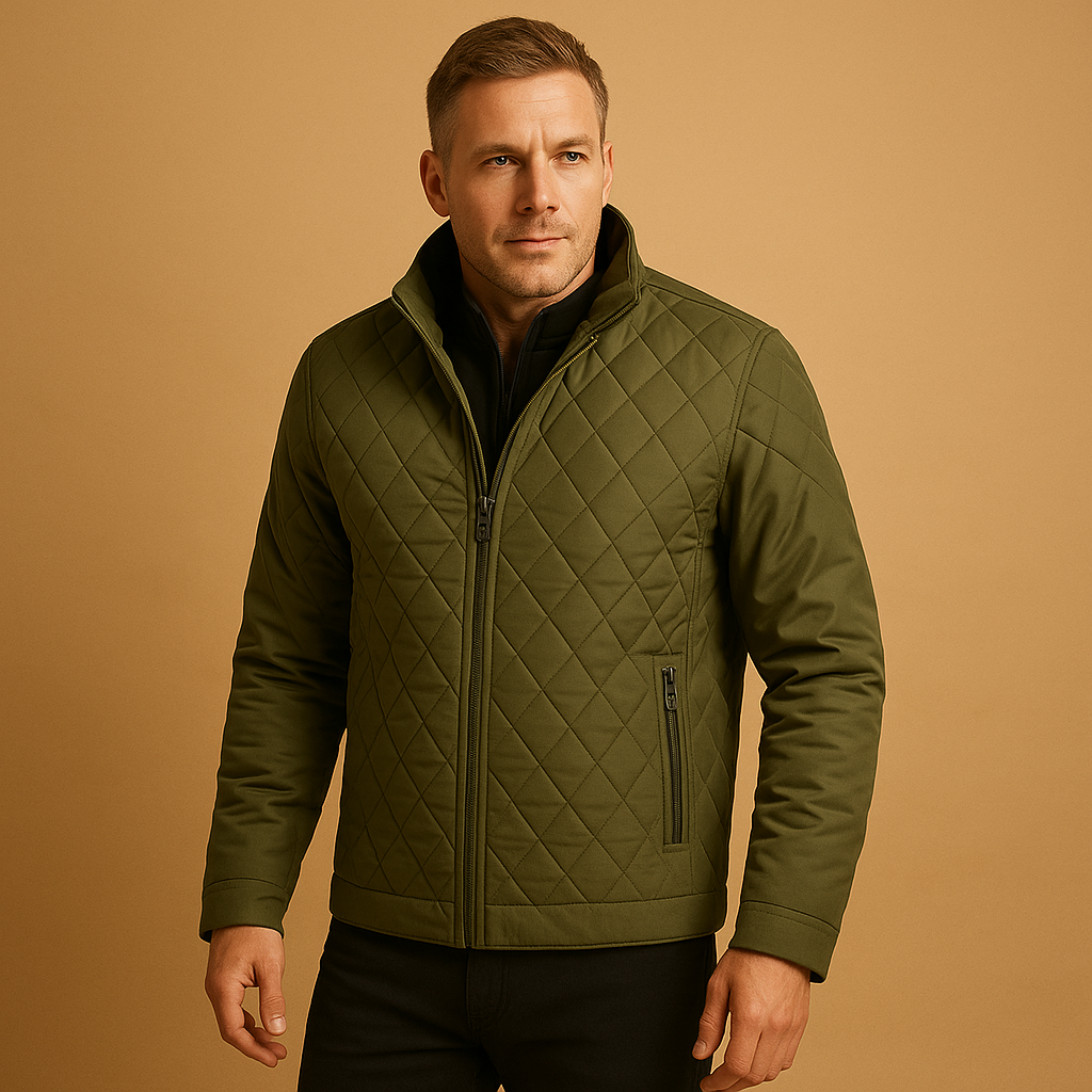 Mens Winter Coat Wool Blend Regular Fit