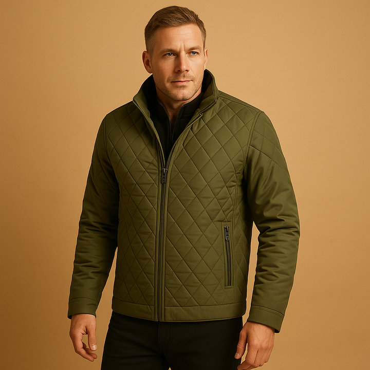 Mens Winter Coat Wool Blend Regular Fit