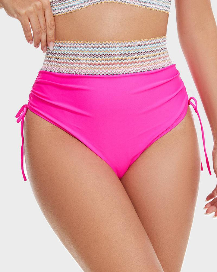 Womens Bikini with Woven Waistband