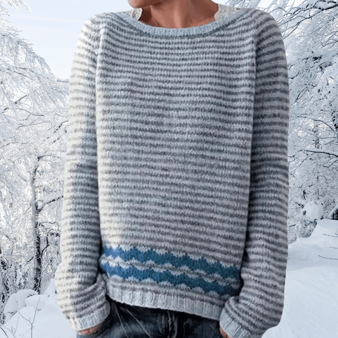 Womens Wool Sweater Cozy Relaxed Fit - BritishMode
