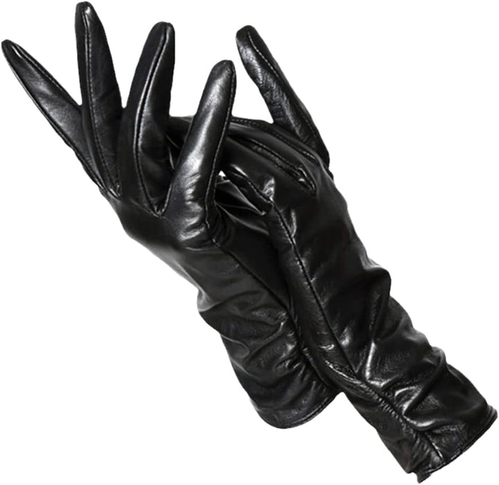Womens Leather Gloves Classic Stylish Fit