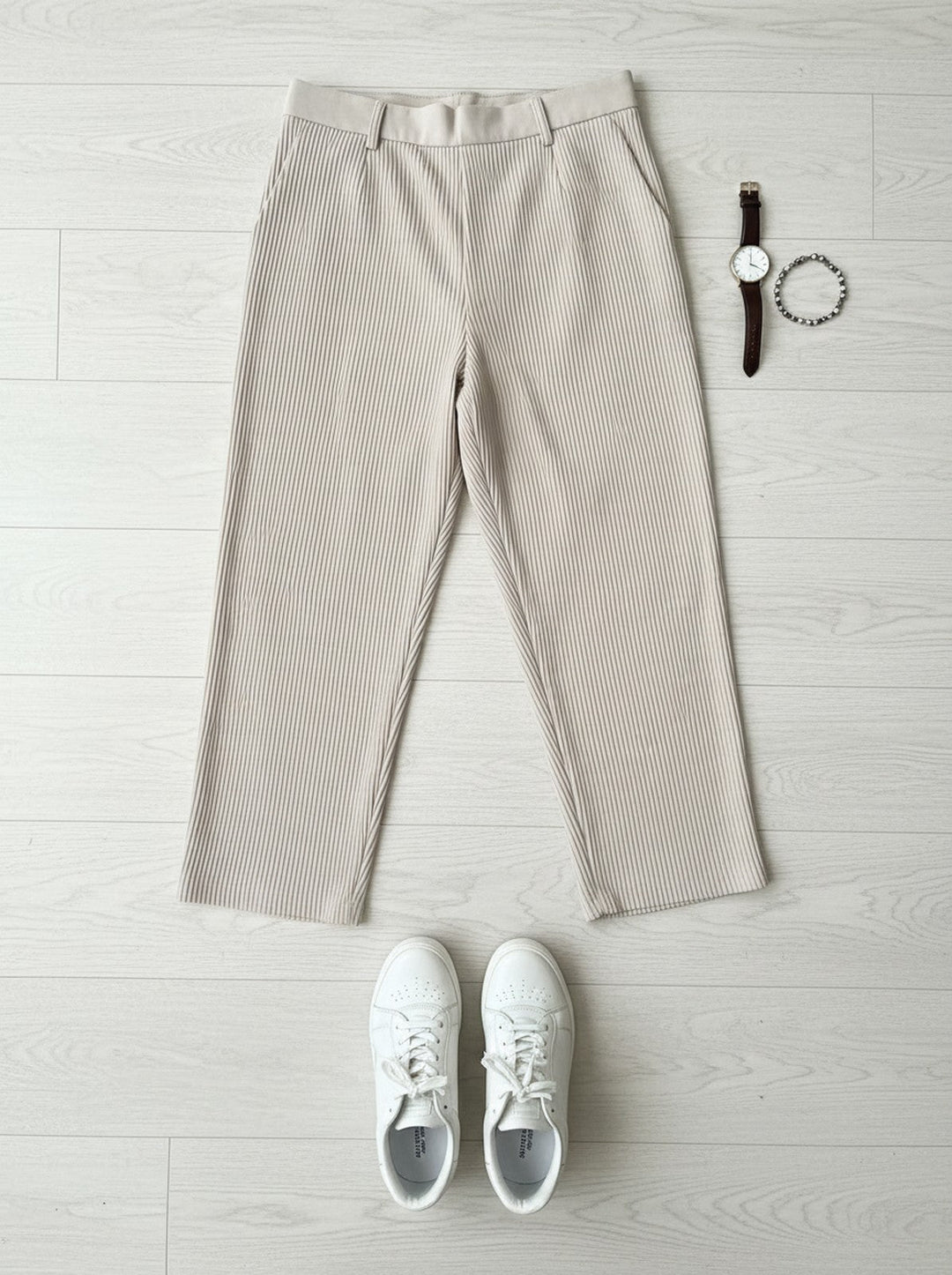 Mens Soft Trousers Comfortable Fit