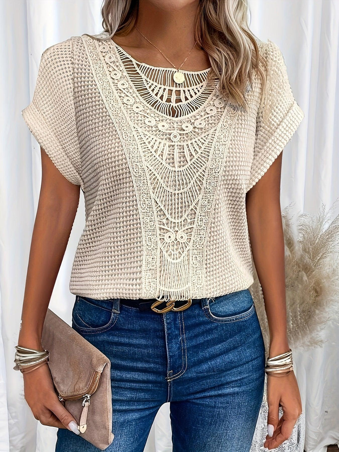 Womens Cable Knit Sweater Relaxed Fit - BritishMode