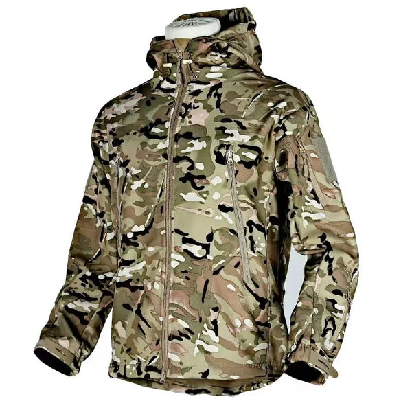 Mens Softshell Jacket Military Style Durable